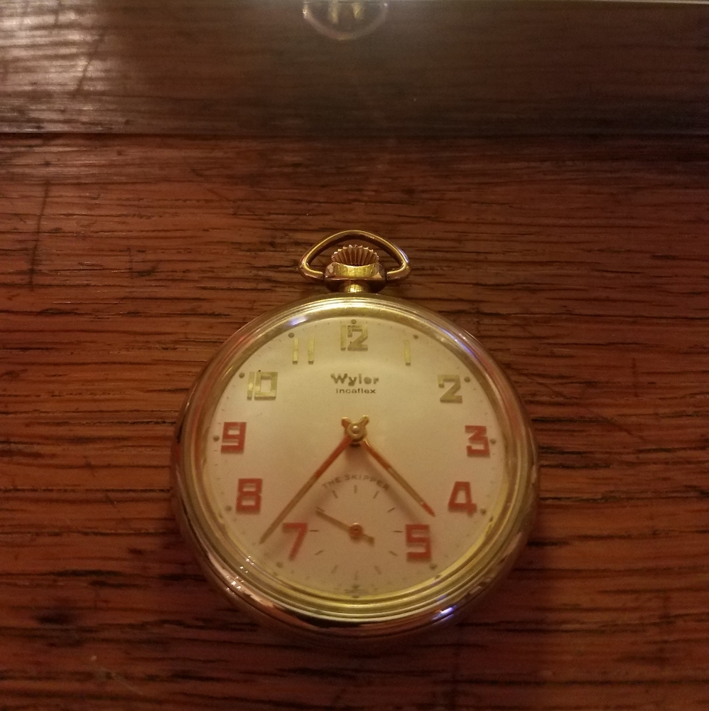 Wyler Incalflex Pocket Watch